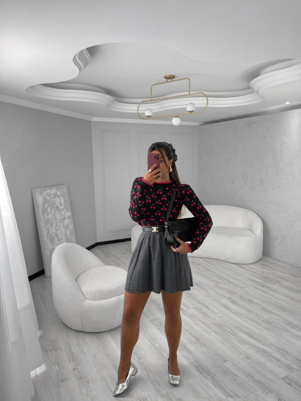 Cherry Perfection Sweater