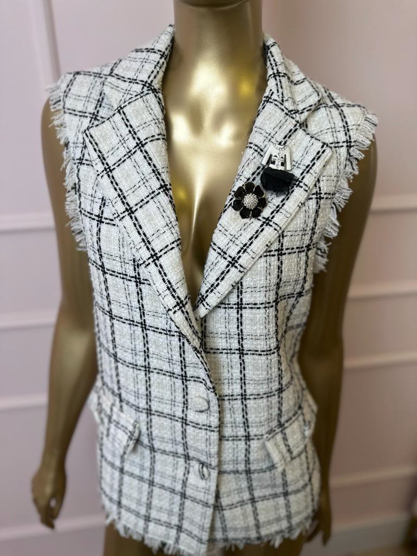 For Love Tweed Vest