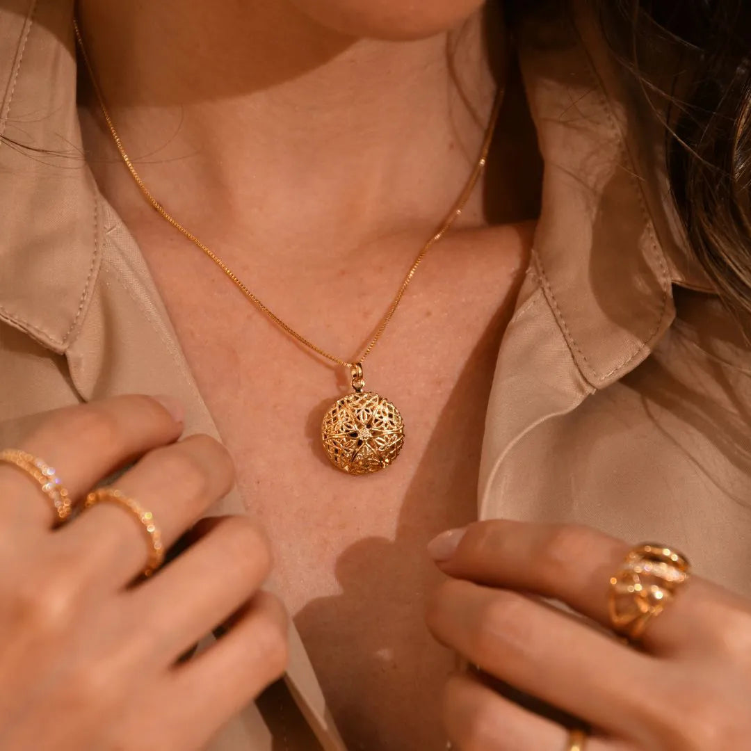 Clara Locket Necklace
