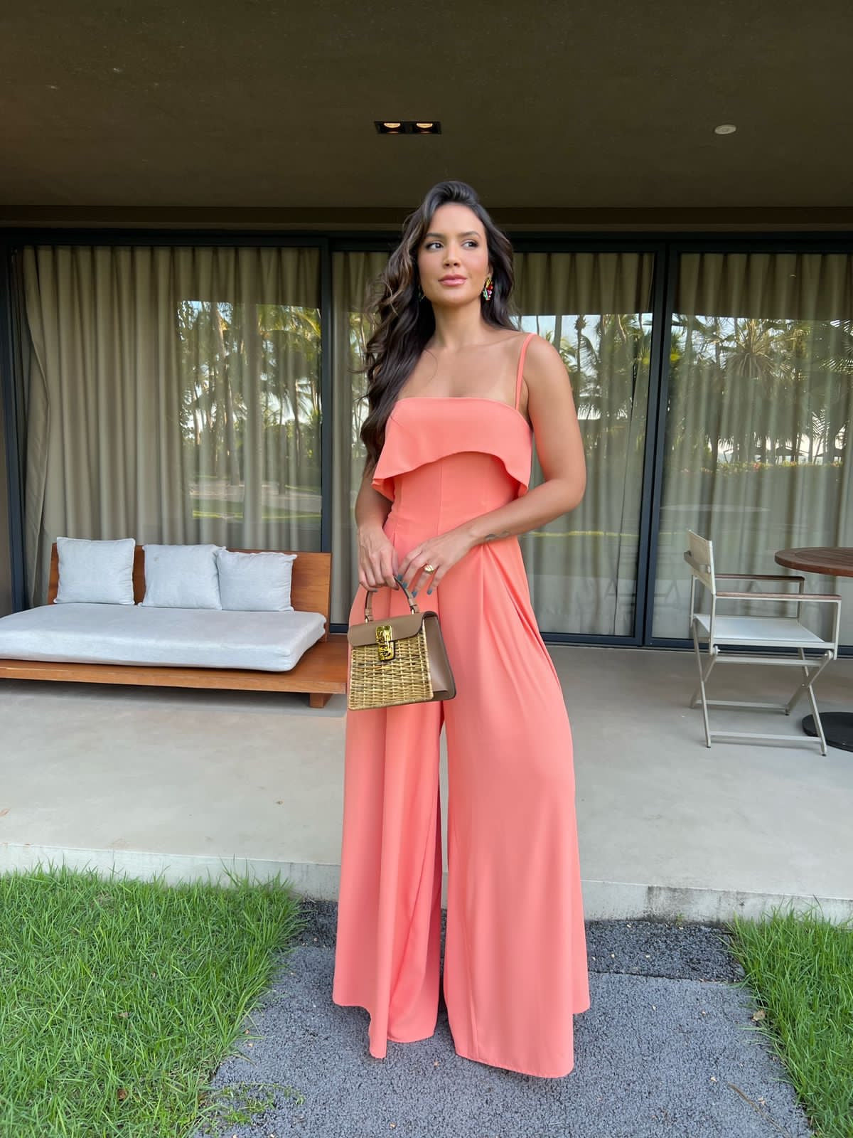 Coral Charm Jumpsuit