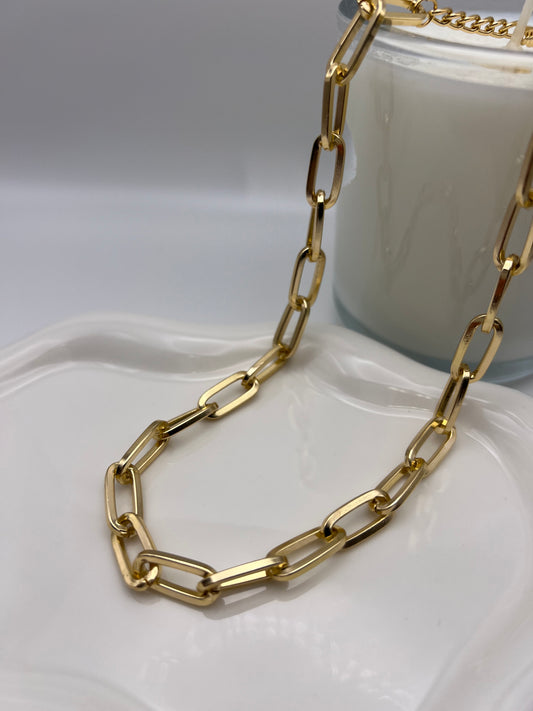 Paperclip Chain Necklace
