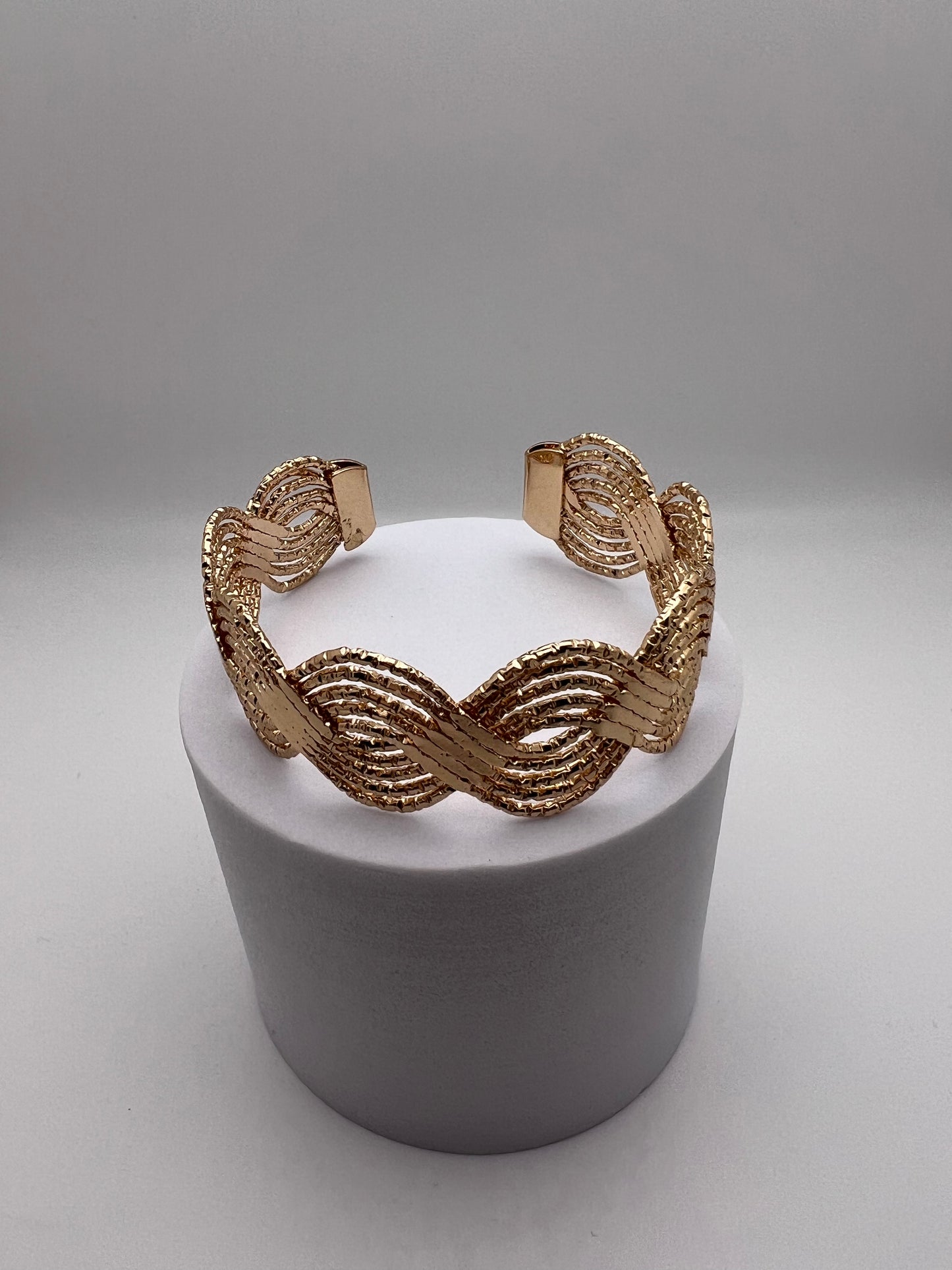Braided Brilliance Bracelet