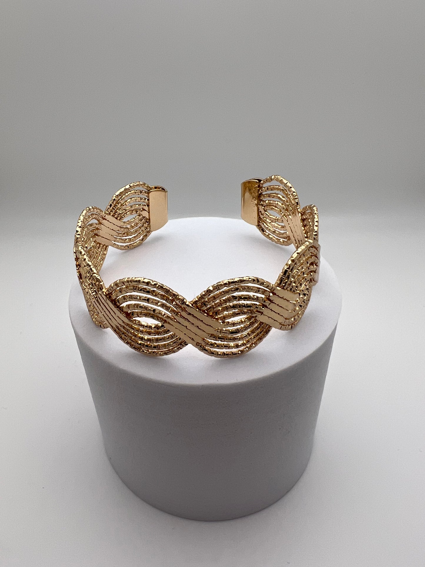 Braided Brilliance Bracelet