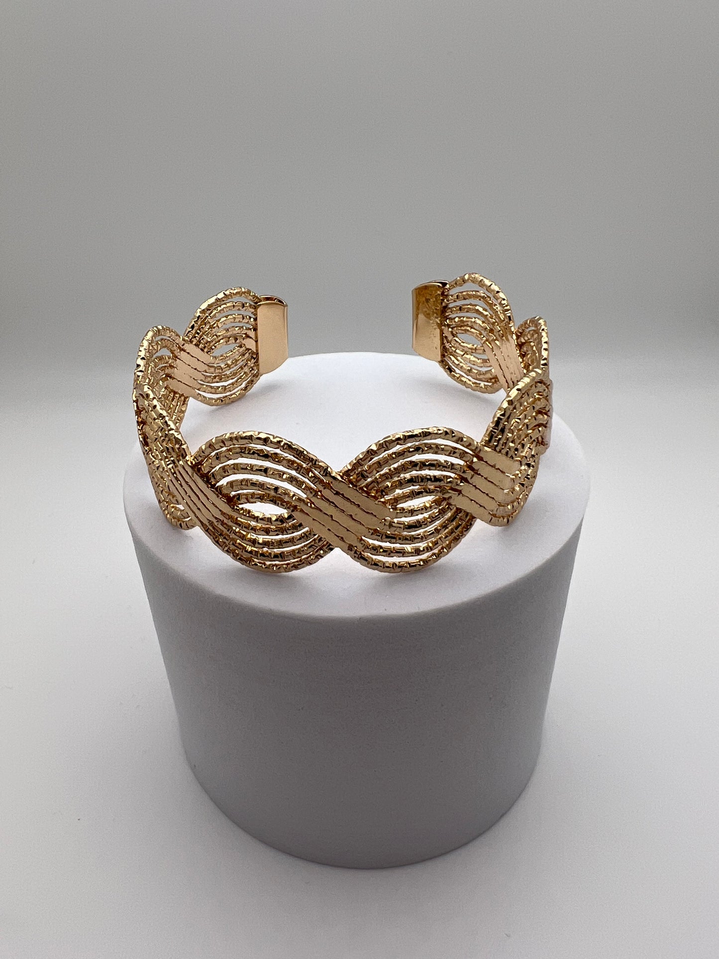 Braided Brilliance Bracelet