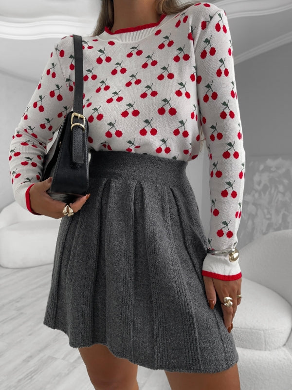 Cherry Perfection Sweater