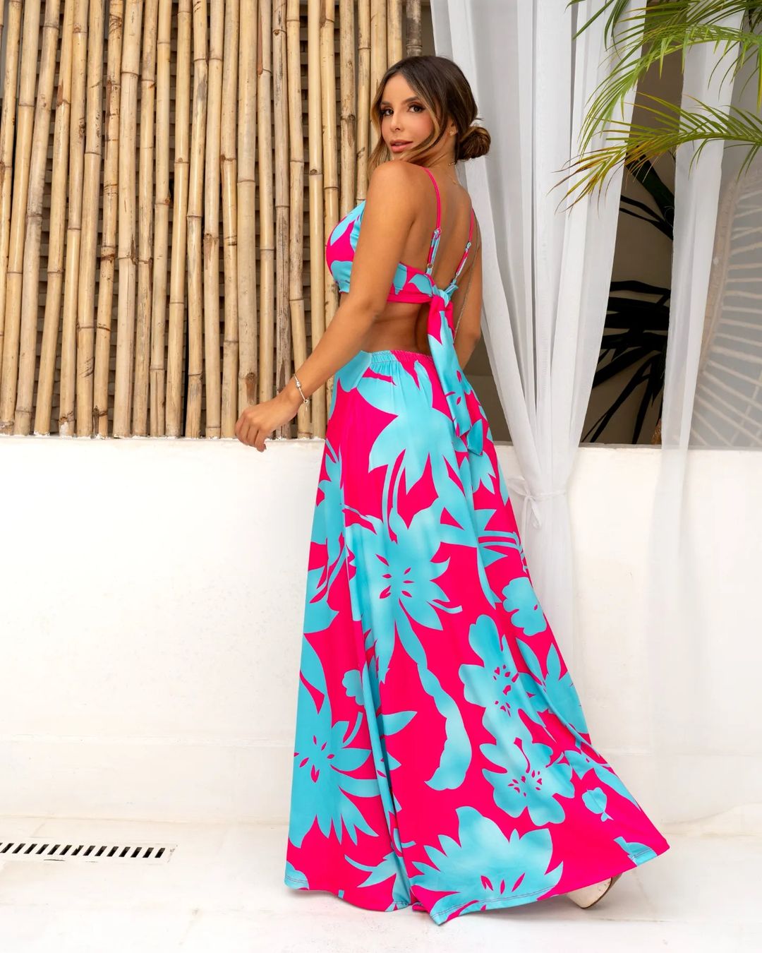 Paradise Blooms Maxi Dress