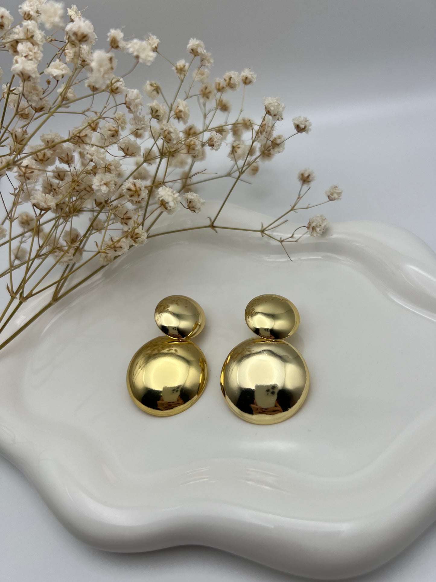 Double Sphere Earring