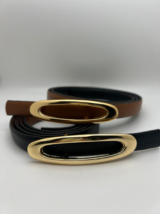 Double Color Reversible Belt