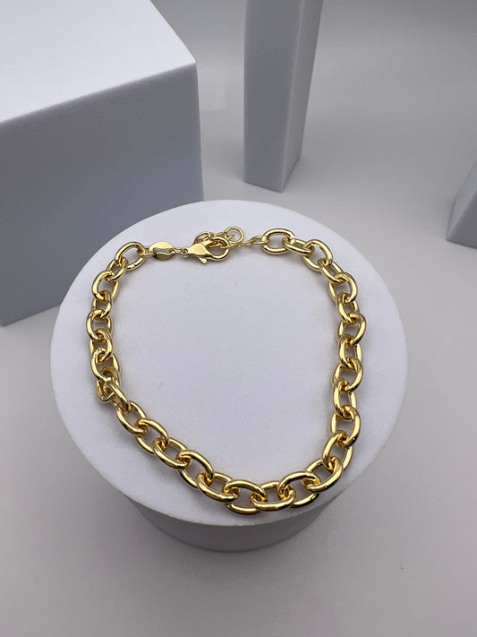 Gold Chain Bracelet